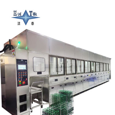 Buy 28KHZ - 121KHZ Ultrasonic Cleaning Equipment Fully Automatic Ultrasonic Cleaner For Optical Glass online manufacture