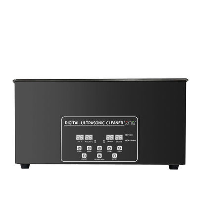 Buy Black Titanium 22 Liter Ultrasonic Cleaner 480W Ultrasonic Cleaning Unit Multi Frequency Adjustable online manufacture