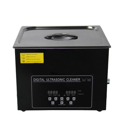 Buy Black Titanium Ultrasonic Industrial Cleaner 360W 15 Litre Ultrasonic Cleaner For Bearings/Valves online manufacture