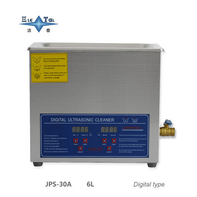 Buy 6L Commercial Ultrasonic Cleaner 180W Quiet Ultrasonic Cleaner JPS-30A With Stainless Steel Inner Liner online manufacture