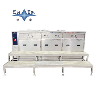 Buy Customized Manual Ultrasonic Cleaner 40KW Ultra Cleaning Machine With Rinsing And Hot Air Drying online manufacture