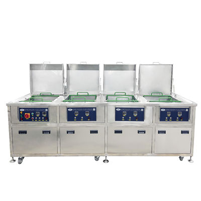 Buy Four Tank Ultrasonic Mold Cleaner 40KHZ Electrolytic Cleaning Machine For Molds online manufacture