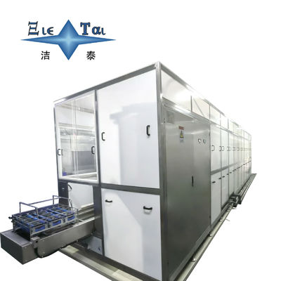 Buy Fully Automatic Ultrasonic Cleaning Machine Silicon Wafers Ultrasonic Cleaner Equipment 100KW online manufacture