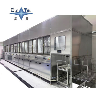 Buy Hardware Ultrasonic Cleaning Equipment 100KW Automatic Ultrasonic Cleaning Machine online manufacture
