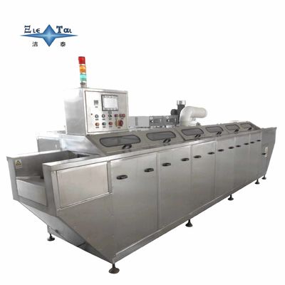 Buy 120KW Aerospace Ultrasonic Cleaning Equipment Customized Ultrasonic Cleaning Machines Mesh Belt Through Type online manufacture