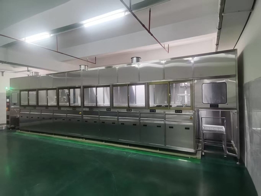kaufen Halbleiter-Silizium-Wafer-Reiniger - 40KHz-80KHz Ultraschall alkalische/säurige Reinigung + UPW Spülung, 60°C online manufacture