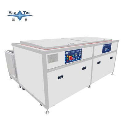 acheter Nettoyeur à ultrasons à double réservoir avec filtration en circulation et séchage à air chaud pour dégraisser les moisissures et le matériel online manufacture