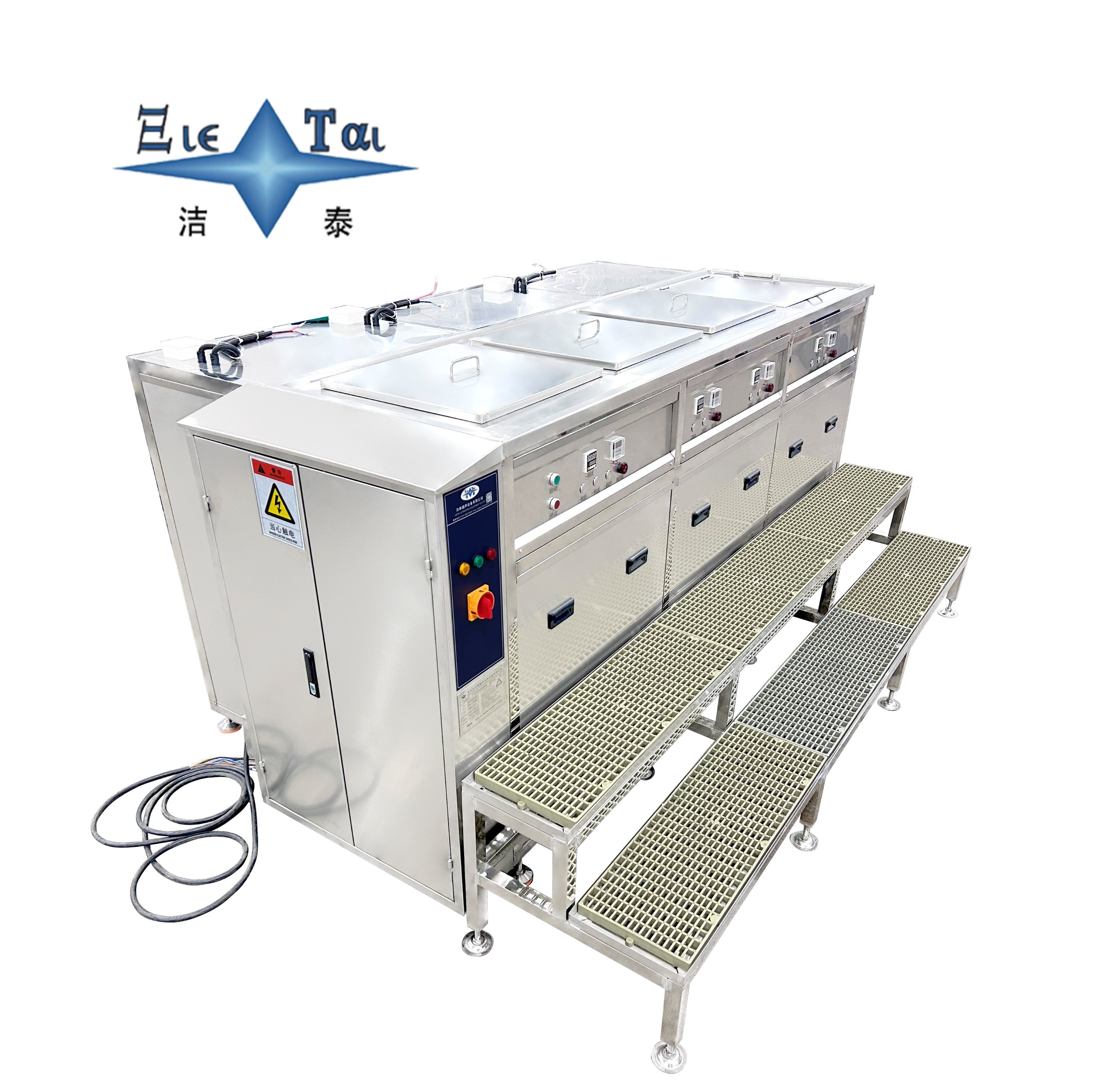 PLC Control Custom Ultrasonic Cleaner Manual Supersonic Ultrasonic ...