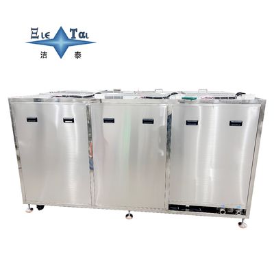28KHZ 40KHZ Ultra Sonic Washer Four Tank Ultrasonic Bath Machine Customization Supported