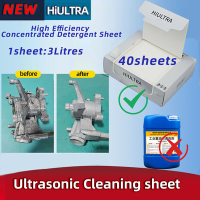 Ultrasonic clean tablets are strong for decontamination and are suitable for cleaning precision instruments, jewelry and other industries