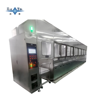 40KHz-80KHz Semiconductor Silicon Wafer Cleaner - Ultrasonic Alkaline/Acid Cleaning + DI Water Rinsing, 60℃