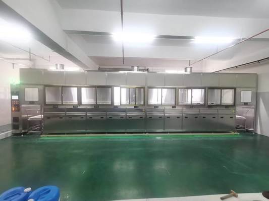 40–80kHz Silicon Wafer Ultrasonic Cleaner | Acid/Alkaline Clean, DI Rinse, 60°C