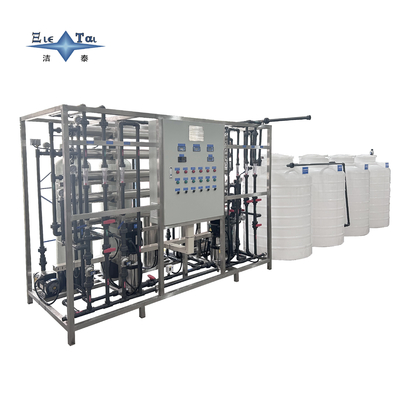 Industry - matching Ultrasonic Cleaning Equipment: 1 - ton Double - stage Reverse Osmosis + EDI Ultrapure Water Machine