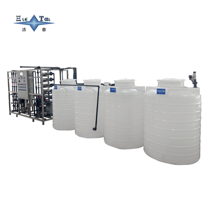 Industry-Compatible Ultrasonic Cleaning Equipment: 1-Ton Double-Stage Reverse Osmosis + EDI Ultrapure Water Machine for Optimal Cleaning