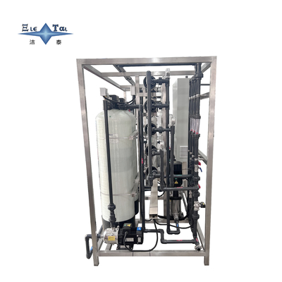 JTC-1TRO/EDI: 1-Ton Double-Stage RO+EDI Unit for Ultrasonic Cleaning (2.5M×1.5M×2M)